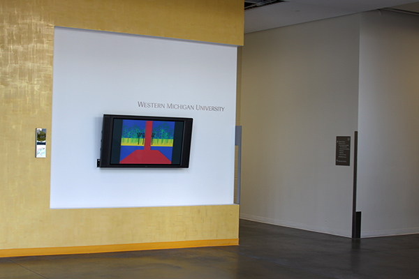 Richmond Center for Visual Arts, Flag Metamorphoses in entrance hall